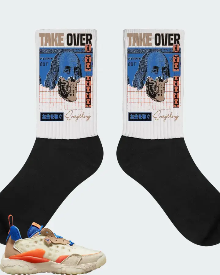 Jordan Delta 2 Sneaker Matching White Socks - Take Over