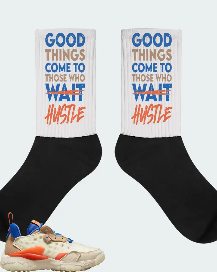 Jordan Delta 2 Sneaker Matching White Socks - Good Things Come