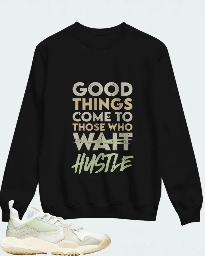Sweatshirt in Black