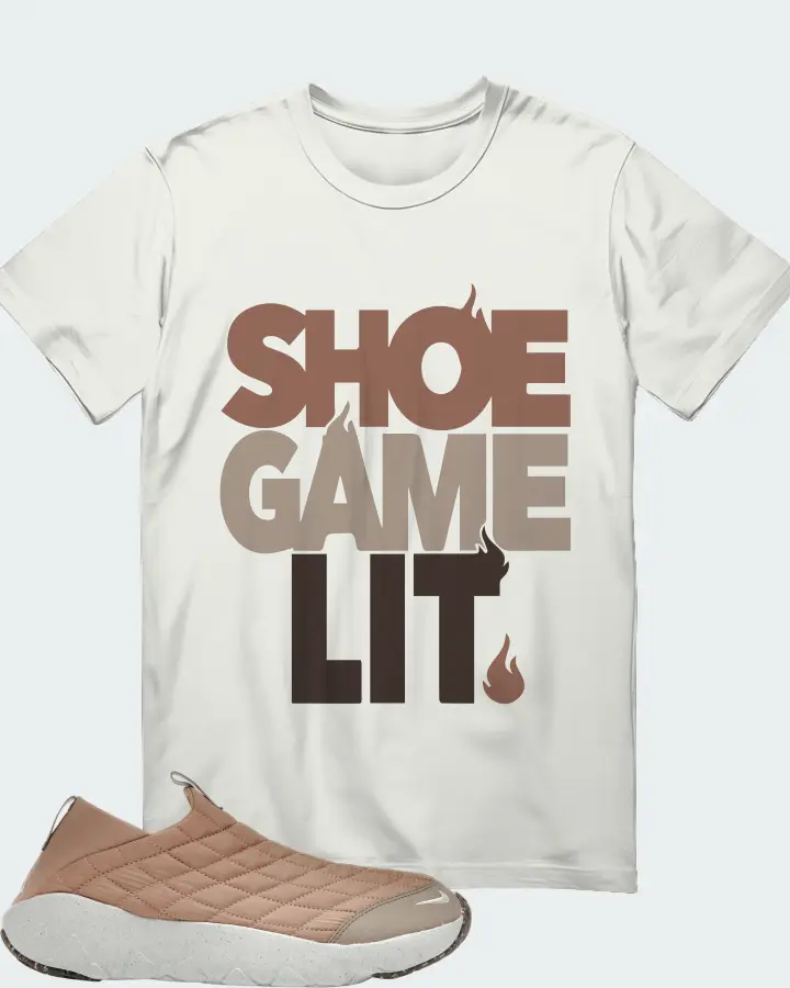 Nike ACG Moc 3.5 Sneaker Matching Ash T-Shirt - Shoe Game Lit Classic