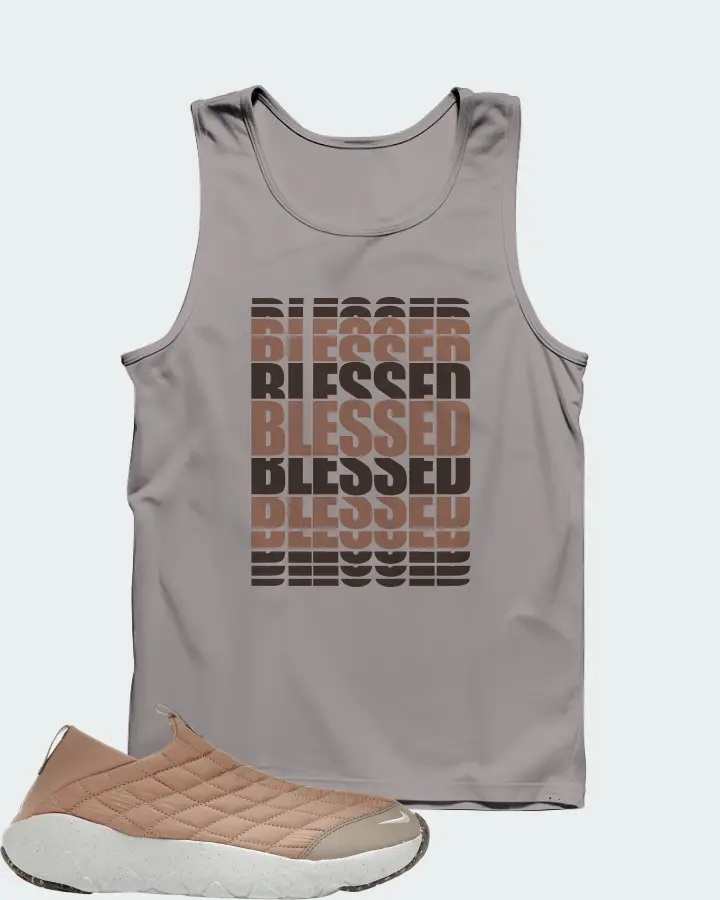 Nike ACG Moc 3.5 Sneaker Matching Grey Tank Top - BLESSED Many Times
