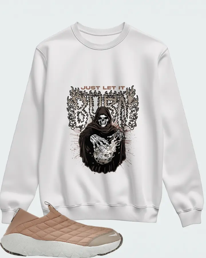 Sweatshirt in White