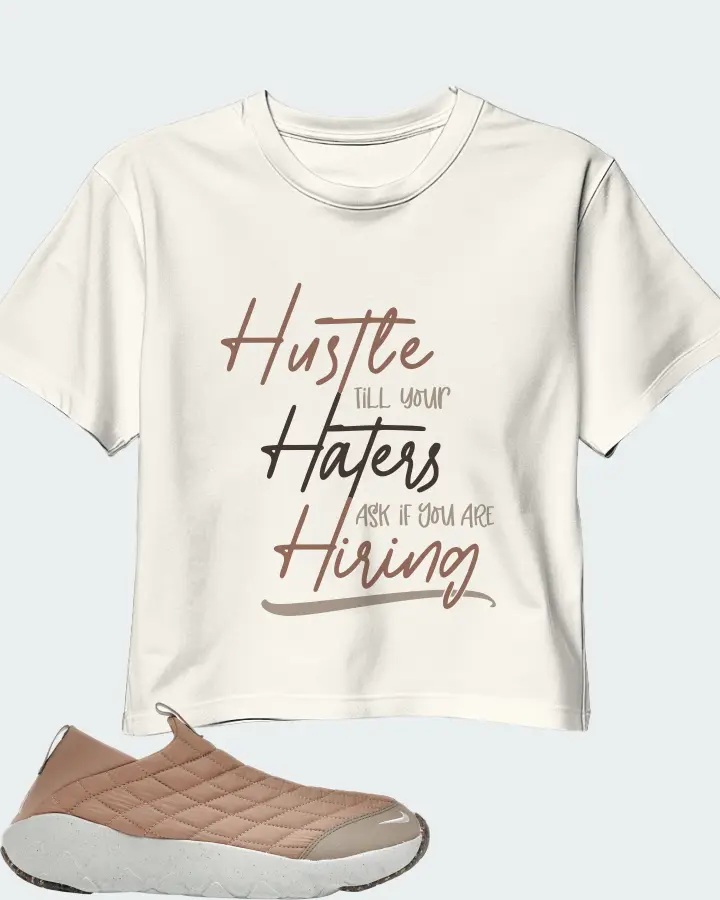 Nike ACG Moc 3.5 Sneaker Matching Ecru White Crop Top - HUSTLE TILL YOUR HATERS ASK