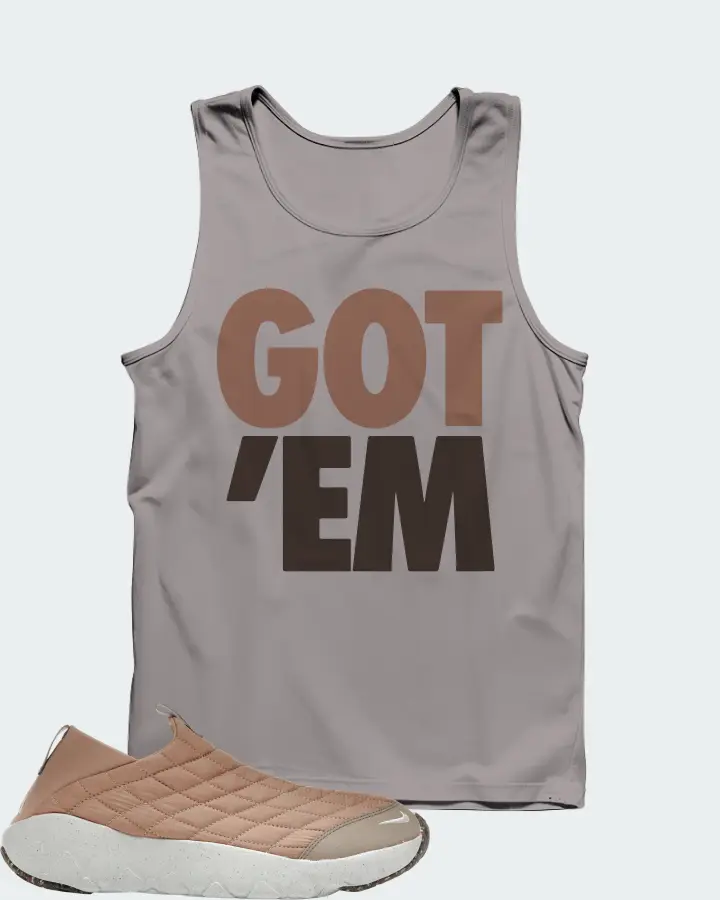 Nike ACG Moc 3.5 Sneaker Matching Grey Tank Top - Got Em