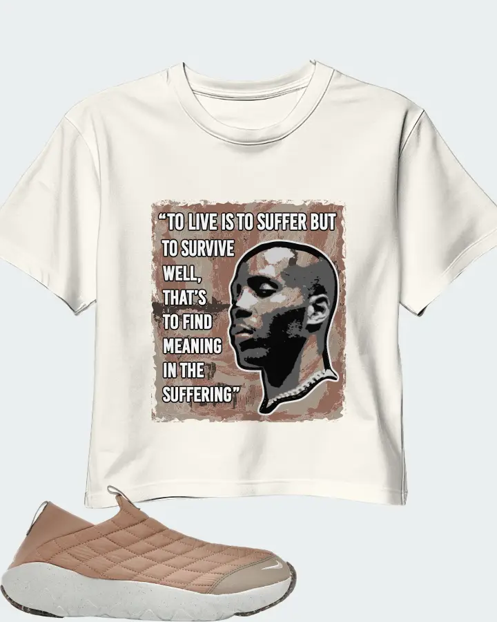 Nike ACG Moc 3.5 Sneaker Matching Ecru White Crop Top - DMX Suffer Quote
