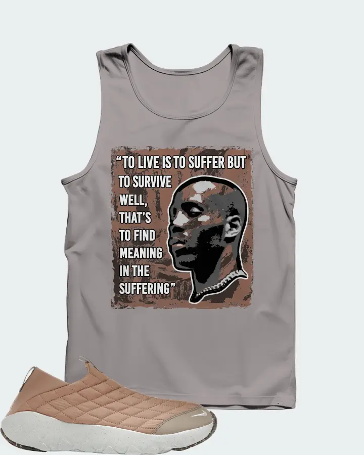 Nike ACG Moc 3.5 Sneaker Matching Grey Tank Top - DMX Suffer Quote
