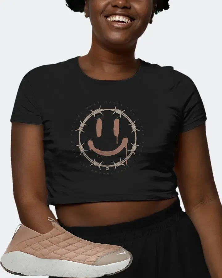 Nike ACG Moc 3.5 Sneaker Matching Black Crop Top (PROTECT) - View 3