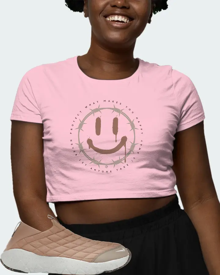 Nike ACG Moc 3.5 Sneaker Matching Pink Crop Top (PROTECT) - View 3