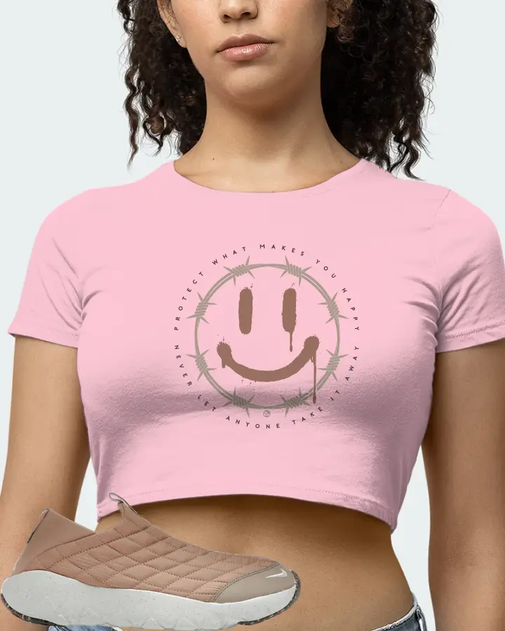 Nike ACG Moc 3.5 Sneaker Matching Pink Crop Top (PROTECT) - View 4