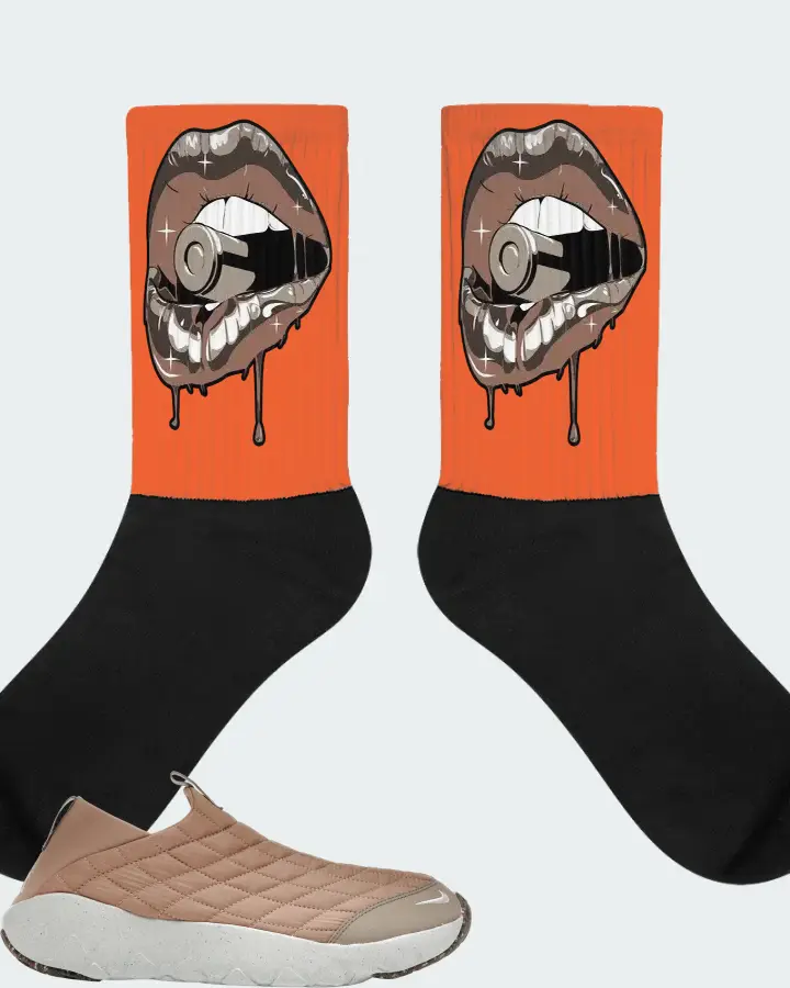Nike ACG Moc 3.5 Sneaker Matching Orange Socks - Kiss of Death