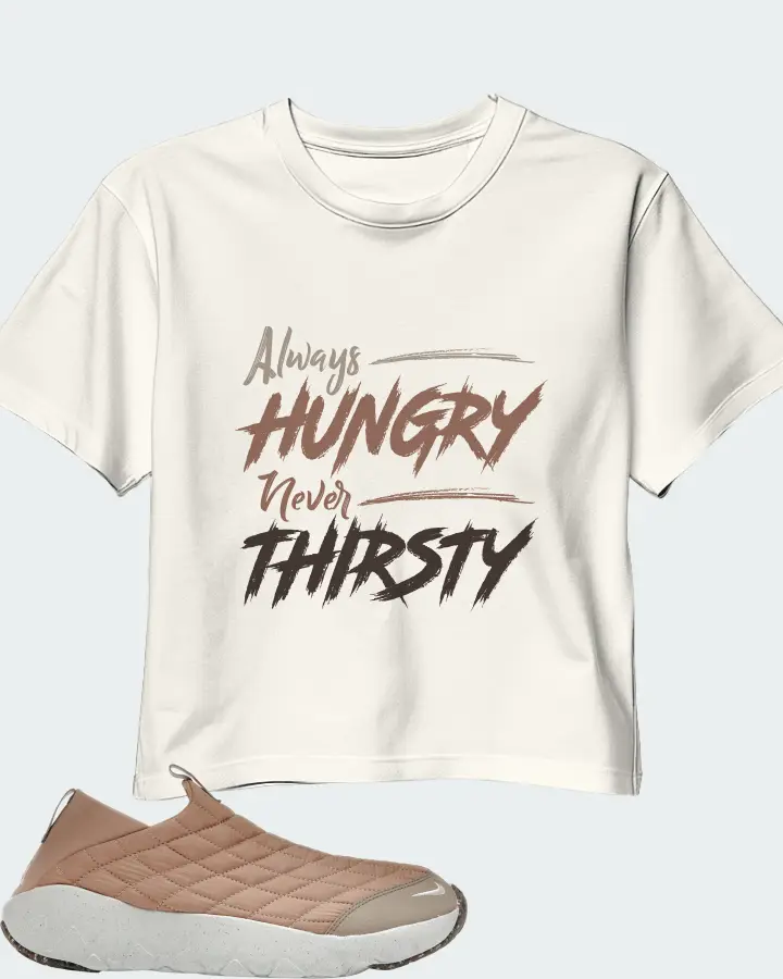 Nike ACG Moc 3.5 Sneaker Matching Ecru White Crop Top - Always HUNGRY Never THIRSTY