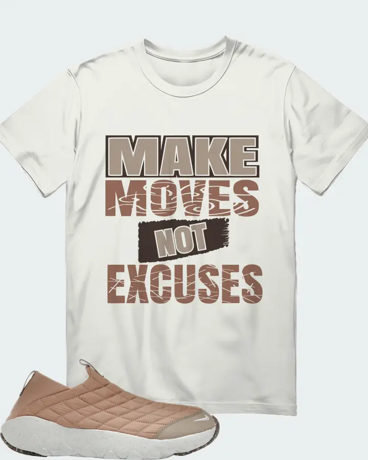 Nike ACG Moc 3.5 Sneaker Matching Ash T-Shirt - Make Moves Not Excuses