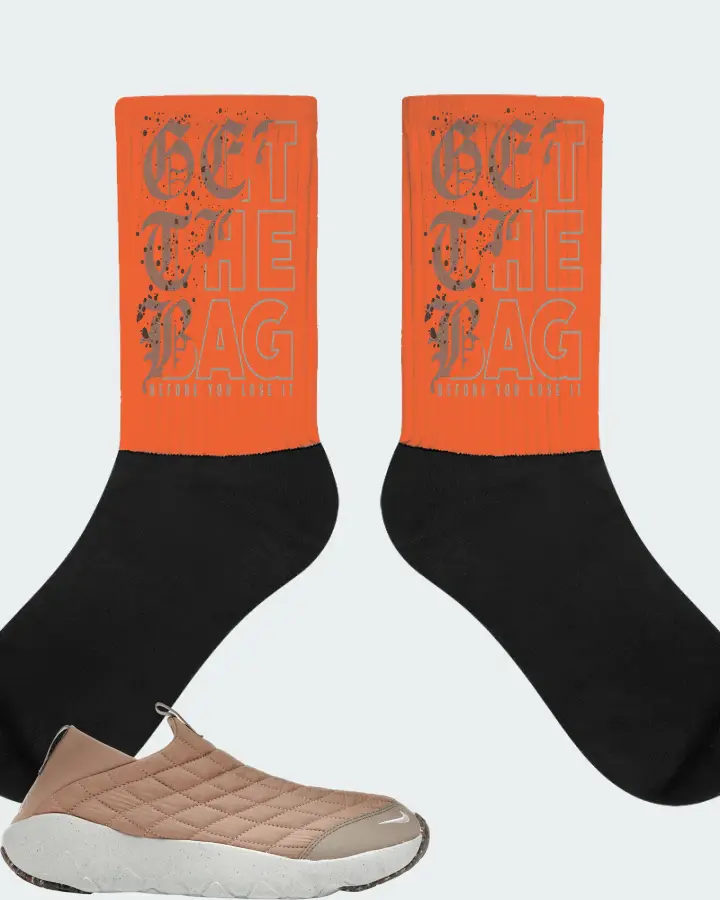 Nike ACG Moc 3.5 Sneaker Matching Orange Socks (GET THE BAG) - View 1
