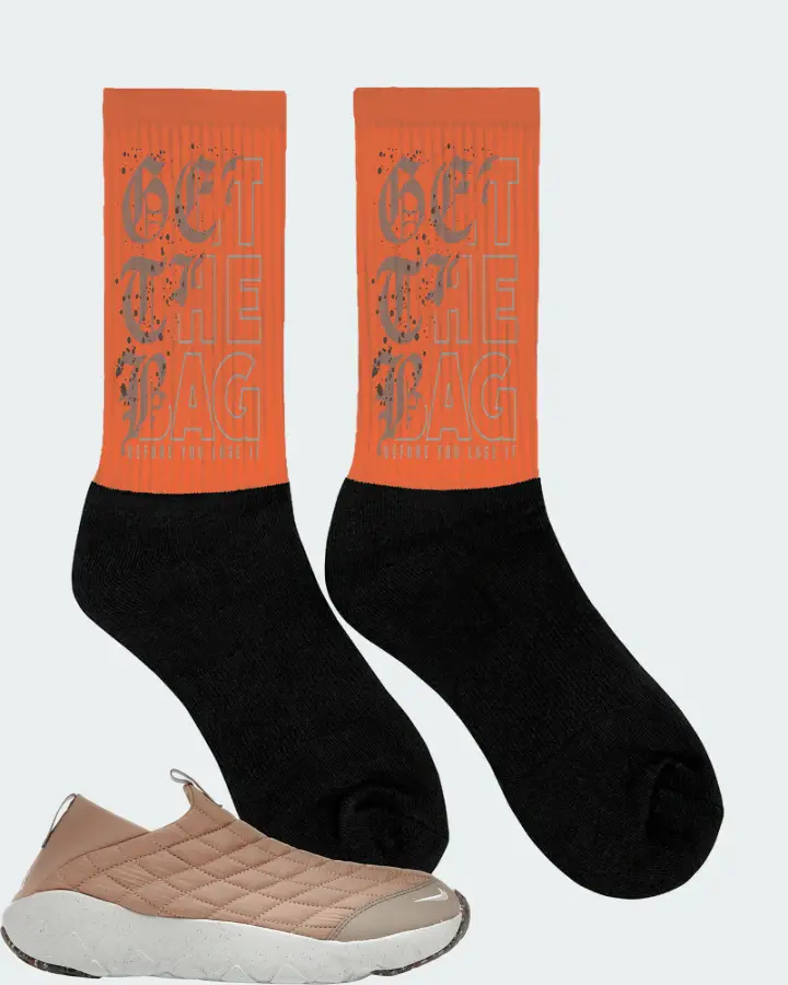 Nike ACG Moc 3.5 Sneaker Matching Orange Socks (GET THE BAG) - View 2