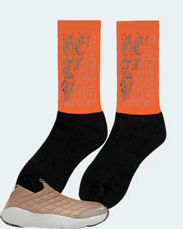 Nike ACG Moc 3.5 Sneaker Matching Orange Socks (GET THE BAG) - View 3