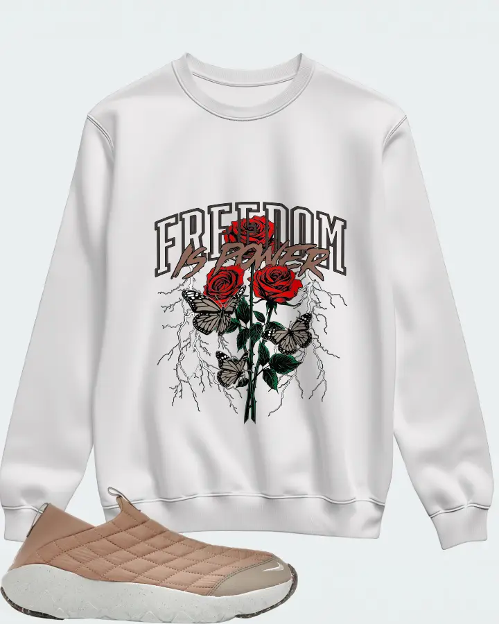 Sweatshirt in White