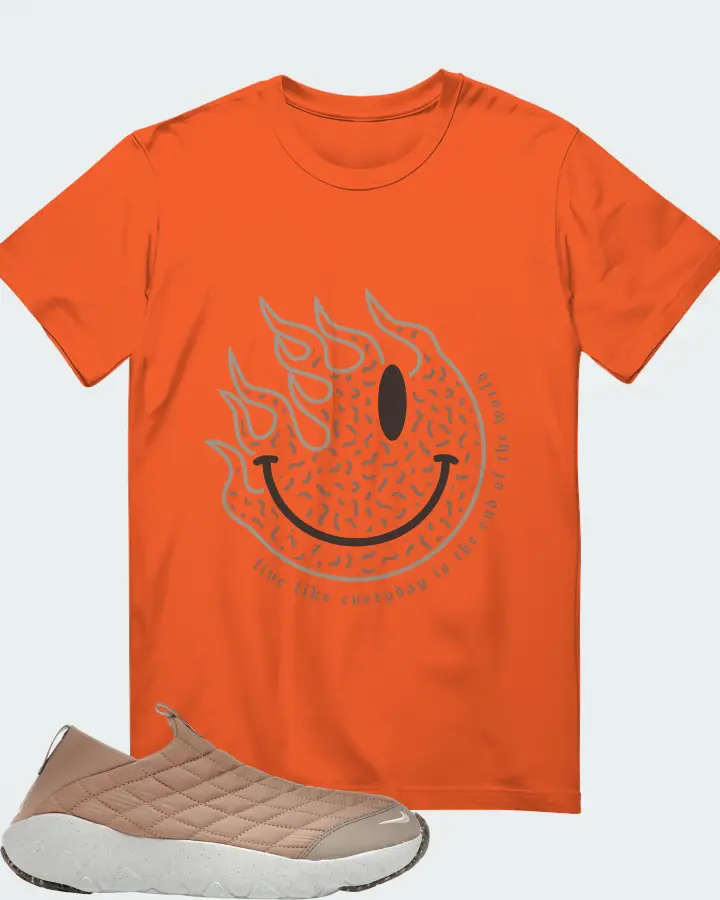 T-Shirt in Orange