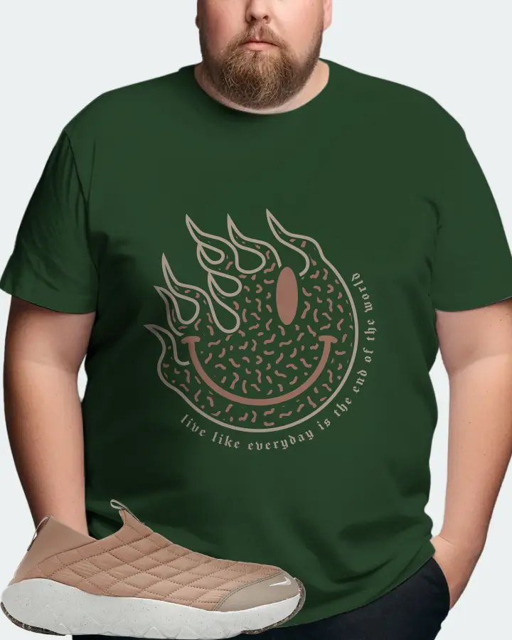 Nike ACG Moc 3.5 Sneaker Matching Forest T-Shirt (Keep Smiling) - View 8
