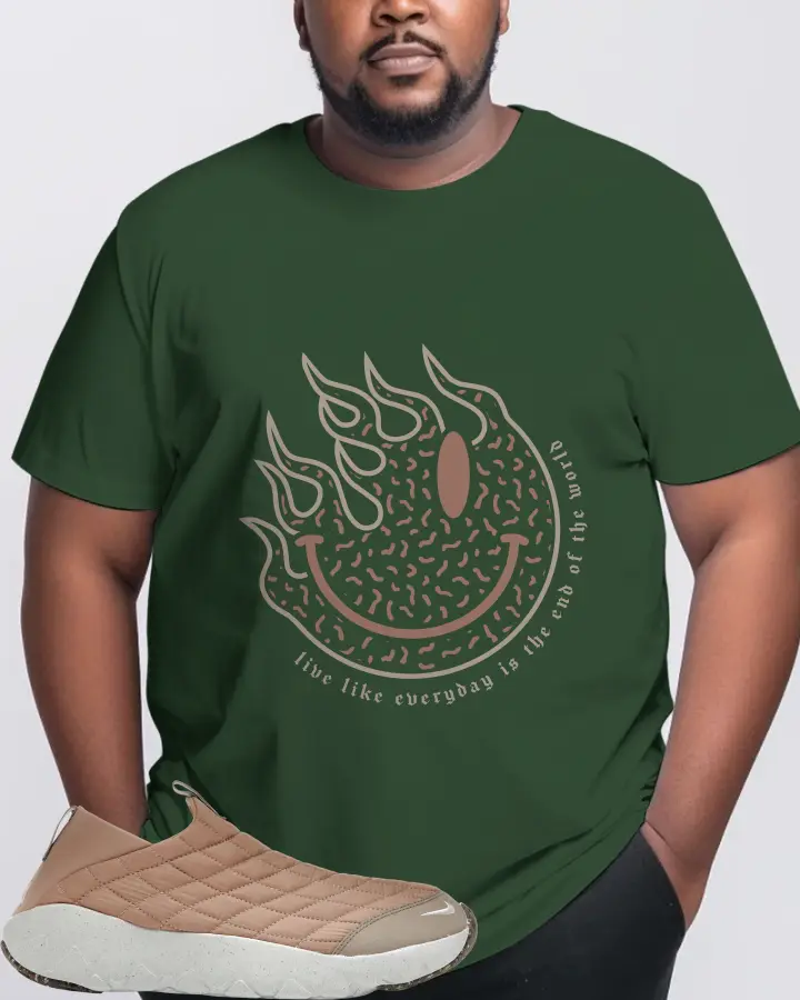 Nike ACG Moc 3.5 Sneaker Matching Forest T-Shirt (Keep Smiling) - View 10