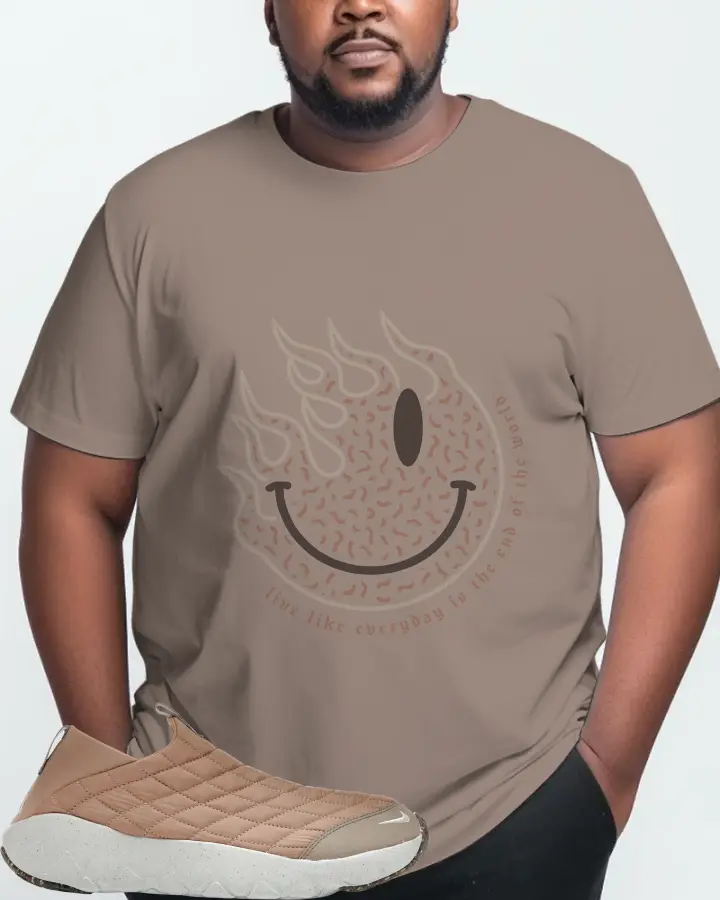 Nike ACG Moc 3.5 Sneaker Matching Pebble T-Shirt (Keep Smiling) - View 10
