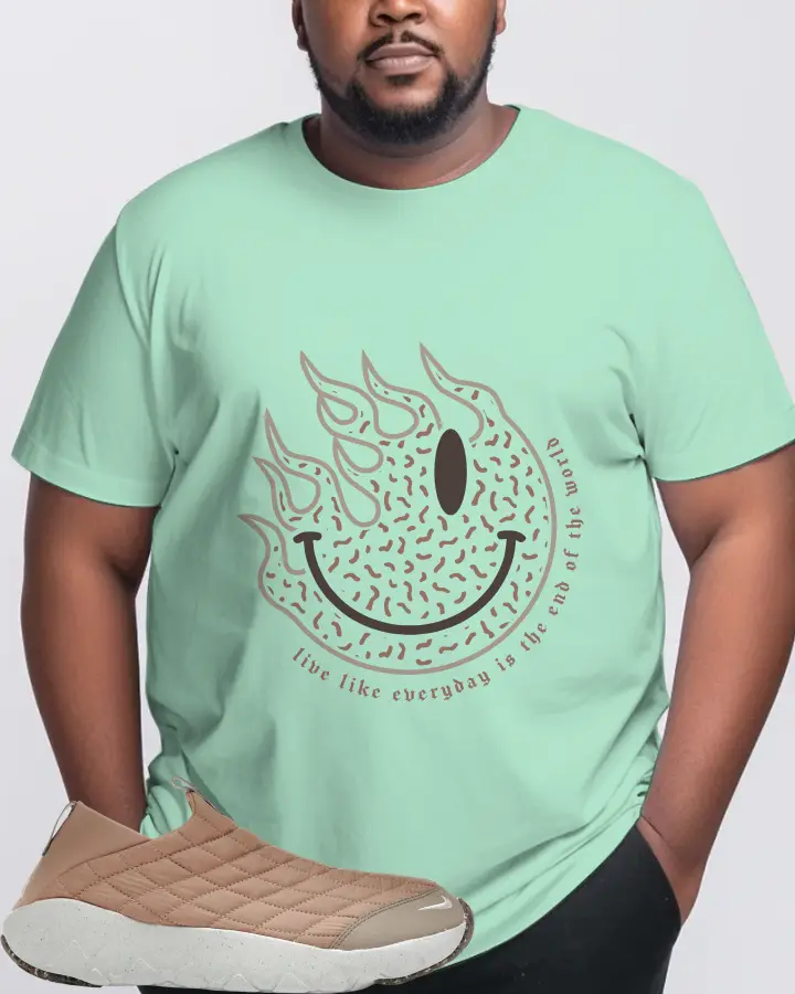 Nike ACG Moc 3.5 Sneaker Matching Mint T-Shirt (Keep Smiling) - View 10