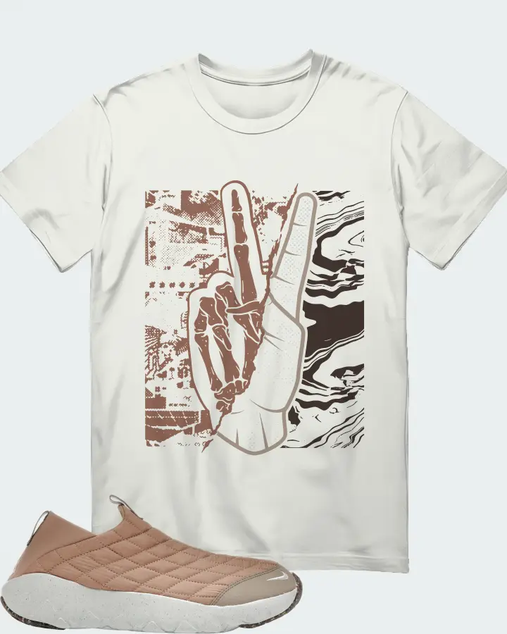 Nike ACG Moc 3.5 Sneaker Matching Ash T-Shirt - Peace of mind