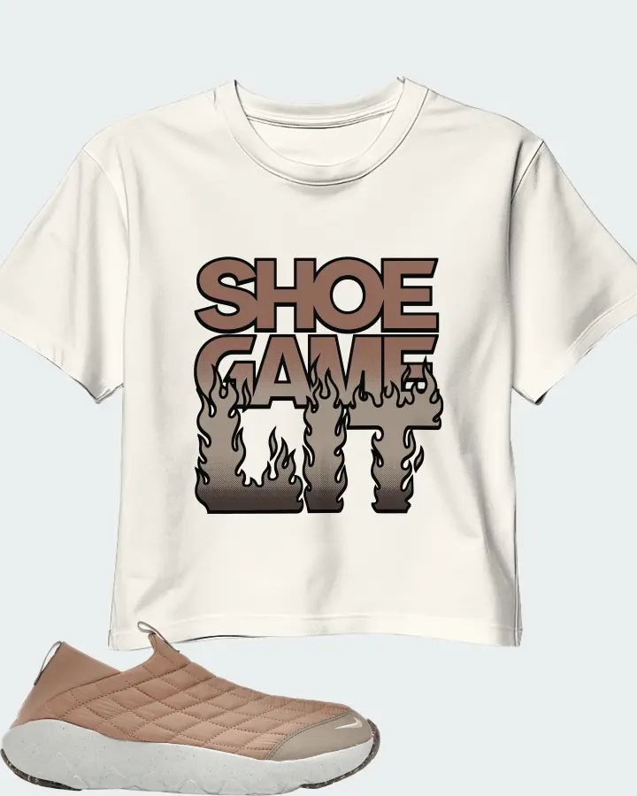 Nike ACG Moc 3.5 Sneaker Matching Ecru White Crop Top - Shoe Game Lit Refreshed