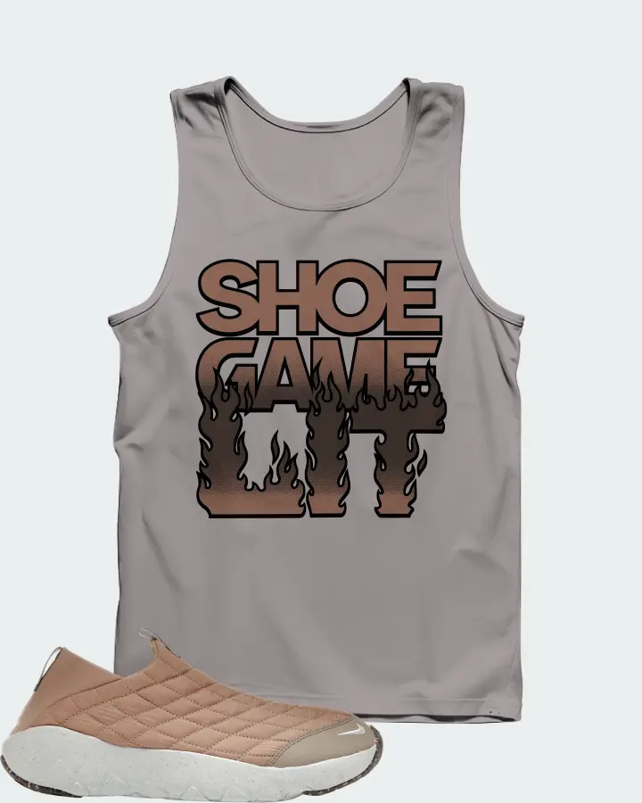 Nike ACG Moc 3.5 Sneaker Matching Grey Tank Top - Shoe Game Lit Refreshed