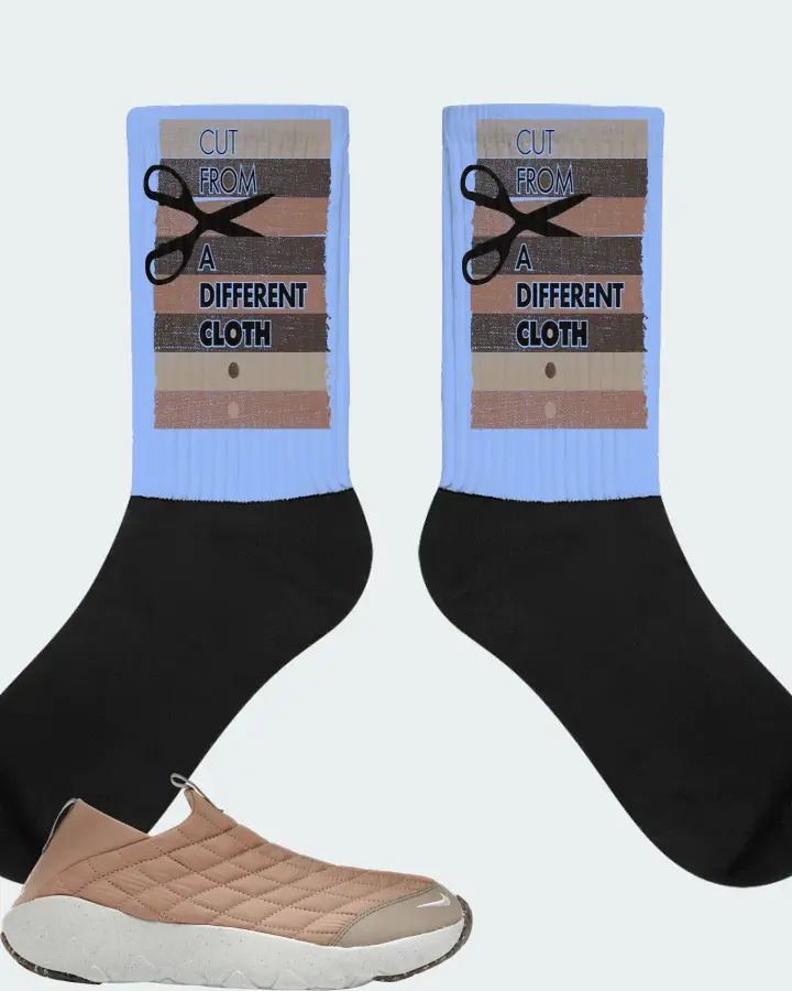 Nike ACG Moc 3.5 Sneaker Matching Carolina Blue Socks - Cut From a Different Cloth