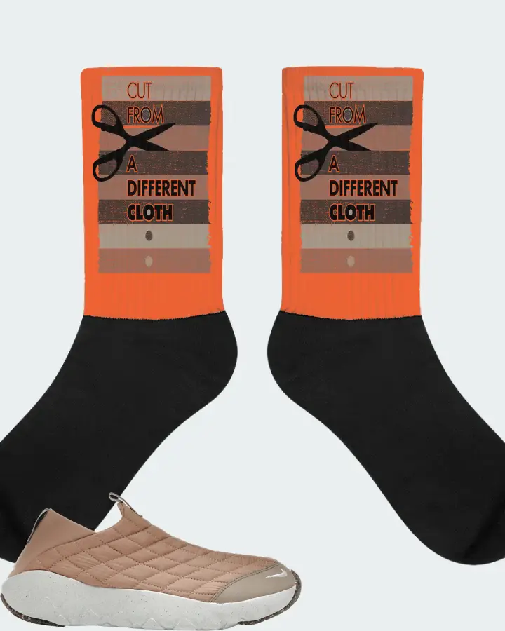 Nike ACG Moc 3.5 Sneaker Matching Orange Socks - Cut From a Different Cloth
