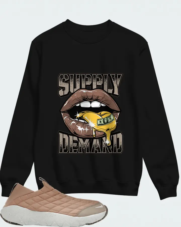 Nike ACG Moc 3.5 Sneaker Matching Black Sweatshirt (Supply Demand) - View 1