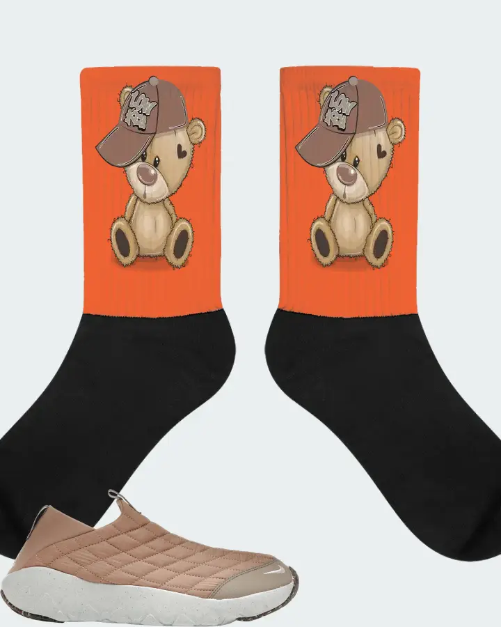 Nike ACG Moc 3.5 Sneaker Matching Orange Socks - LOW KEY BEAR