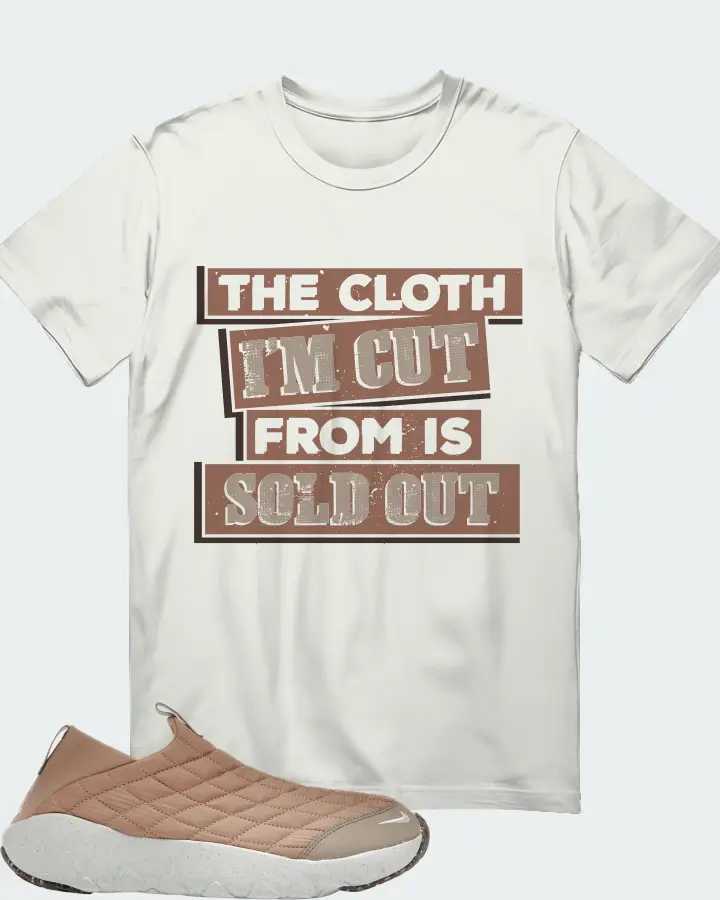 Nike ACG Moc 3.5 Sneaker Matching Ash T-Shirt - The Cloth I'm Cut From Refreshed