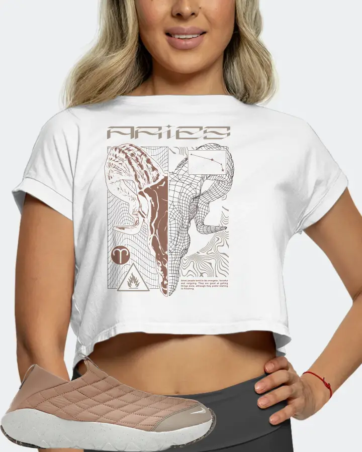 Nike ACG Moc 3.5 Sneaker Matching White Crop Top (ARIES) - View 5