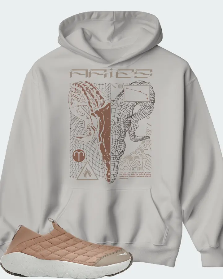 Hoodie in Grey