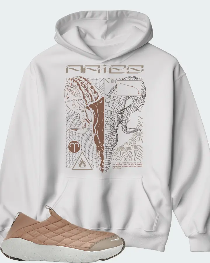 Hoodie in White