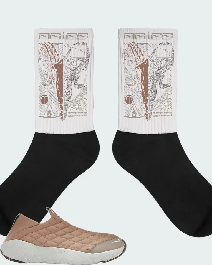 Socks in White