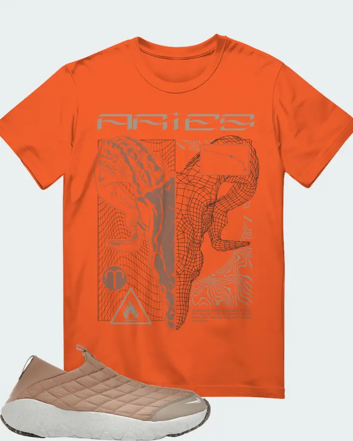T-Shirt in Orange
