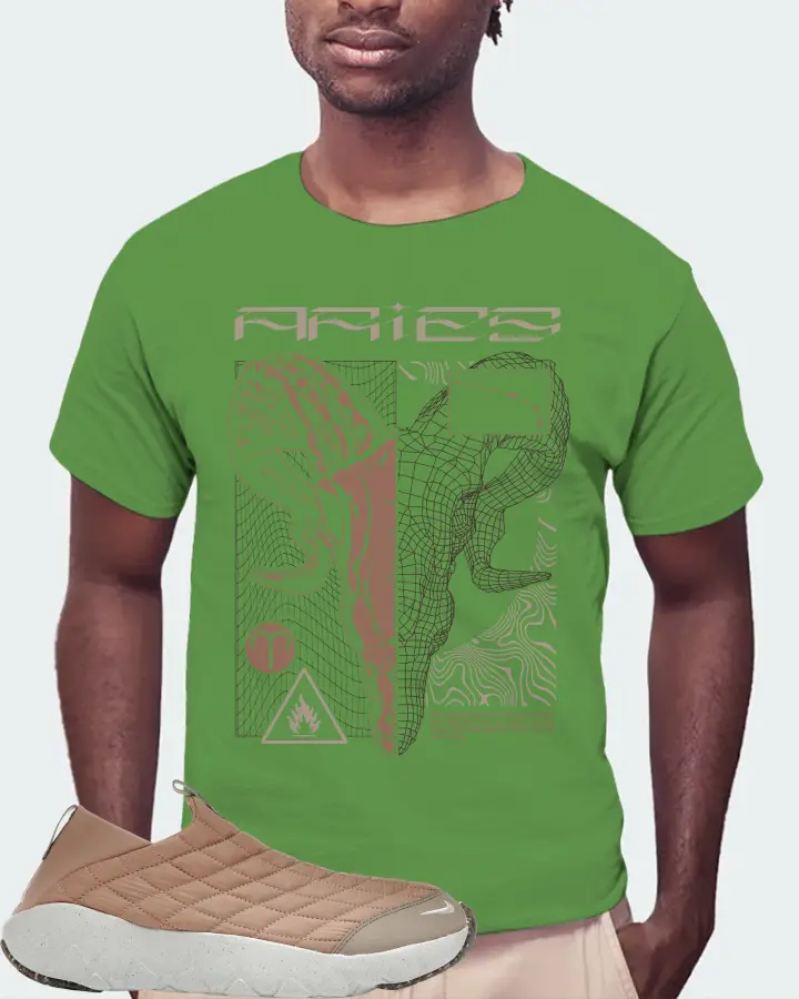 Nike ACG Moc 3.5 Sneaker Matching Leaf T-Shirt (ARIES) - View 4