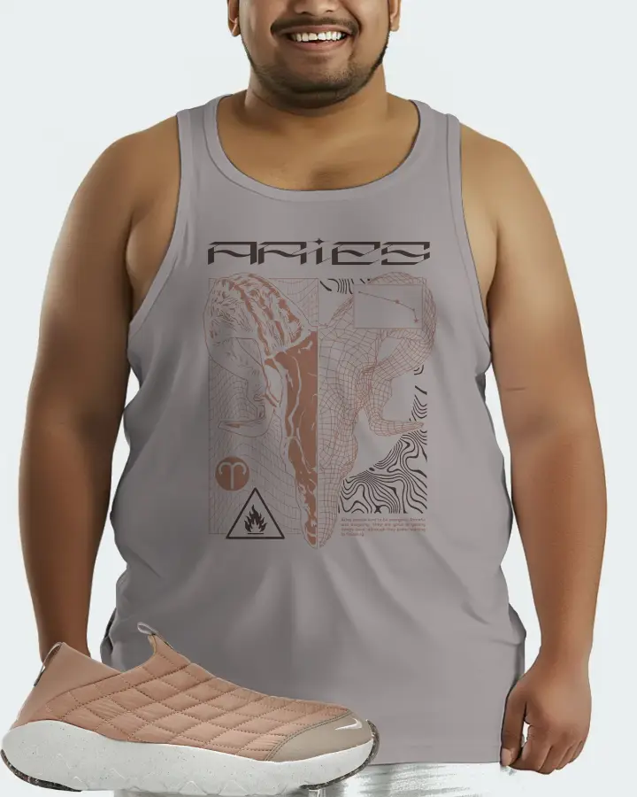 Nike ACG Moc 3.5 Sneaker Matching Grey Tank Top (ARIES) - View 6