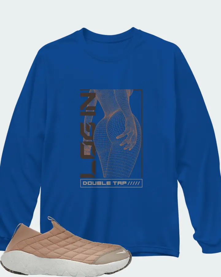 Long Sleeve T-Shirt in Royal Blue