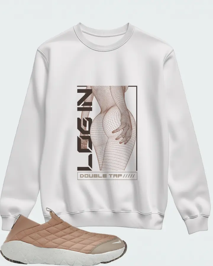Nike ACG Moc 3.5 Sneaker Matching White Sweatshirt (LOGIN) - View 1