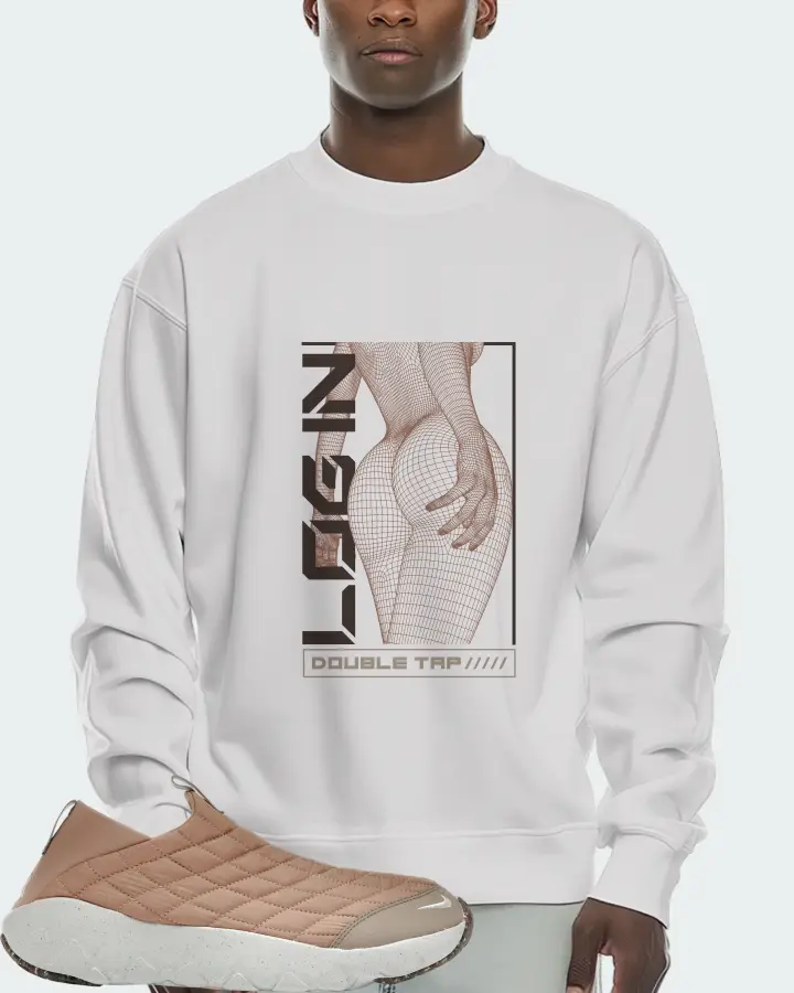 Nike ACG Moc 3.5 Sneaker Matching White Sweatshirt (LOGIN) - View 2