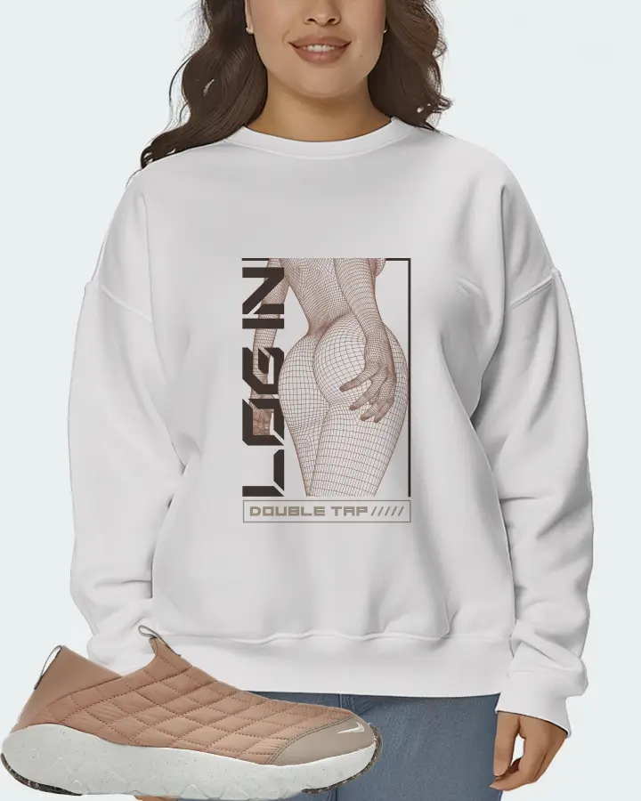 Nike ACG Moc 3.5 Sneaker Matching White Sweatshirt (LOGIN) - View 7