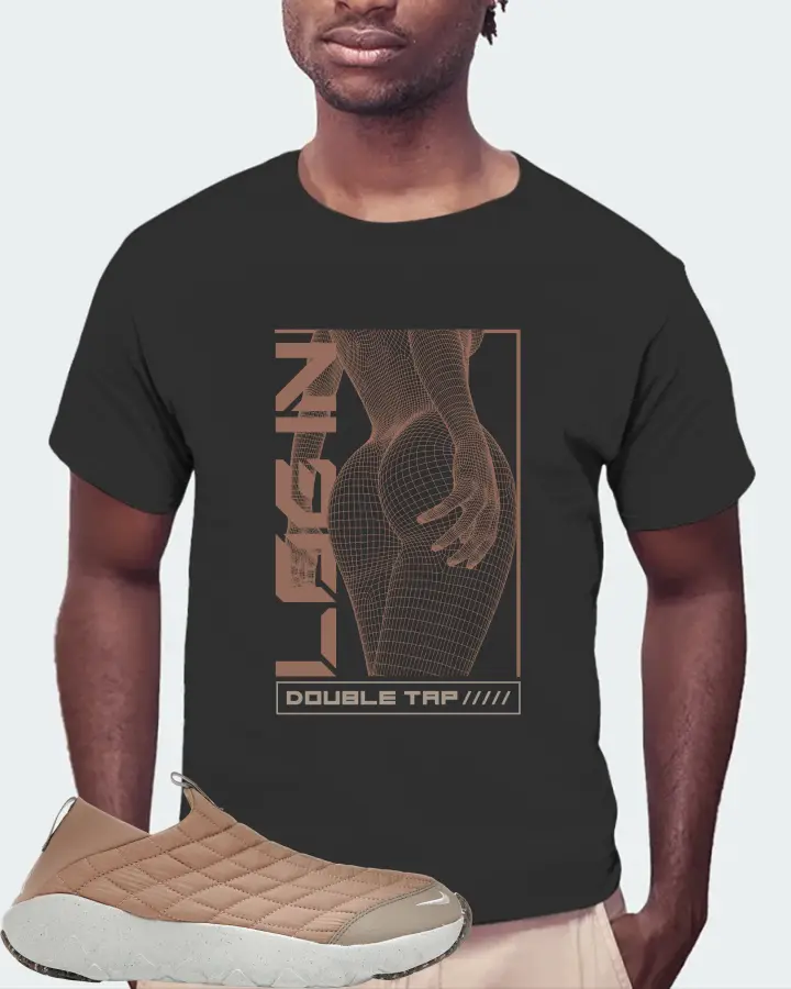 Nike ACG Moc 3.5 Sneaker Matching Graphite T-Shirt (LOGIN) - View 4