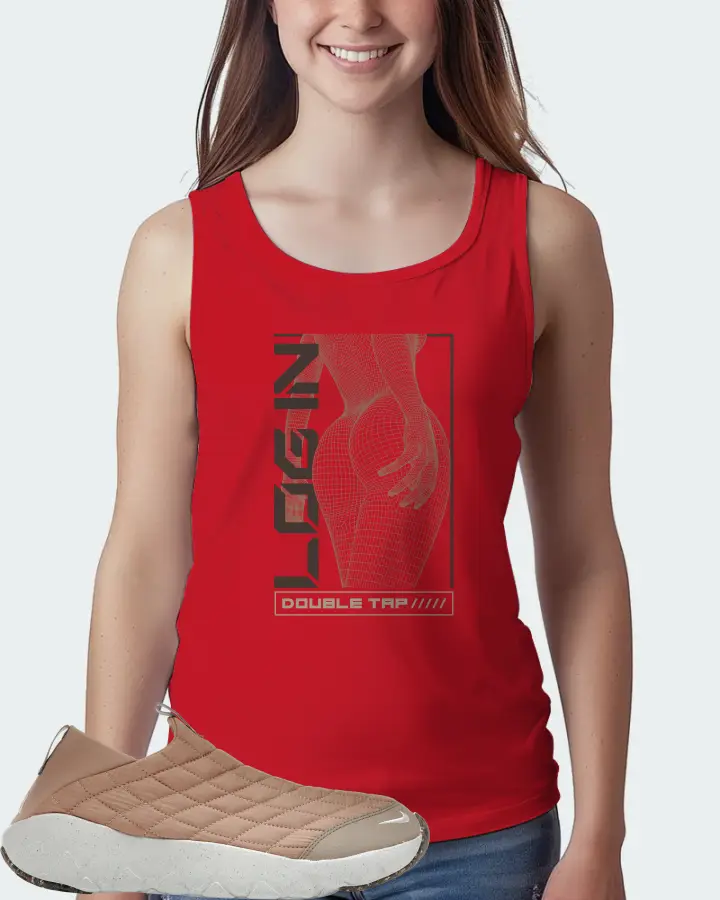 Nike ACG Moc 3.5 Sneaker Matching Red Tank Top (LOGIN) - View 5