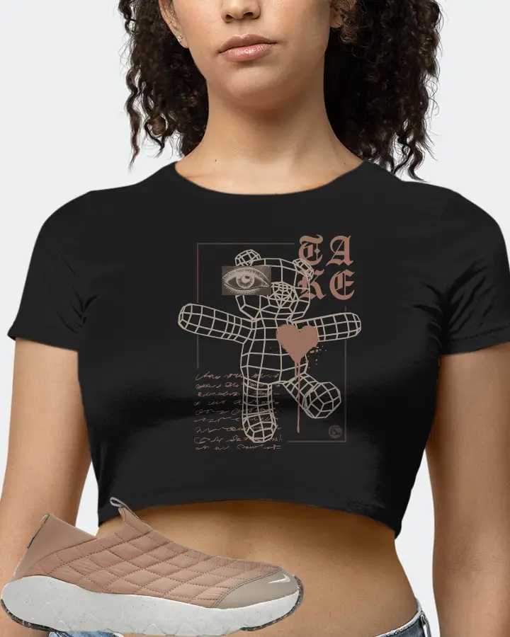 Nike ACG Moc 3.5 Sneaker Matching Black Crop Top (TAKE) - View 4
