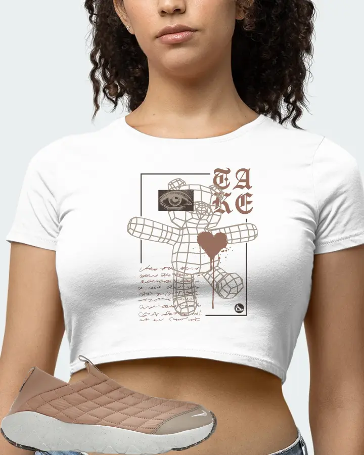 Nike ACG Moc 3.5 Sneaker Matching White Crop Top (TAKE) - View 4