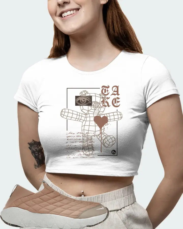Nike ACG Moc 3.5 Sneaker Matching White Crop Top (TAKE) - View 6
