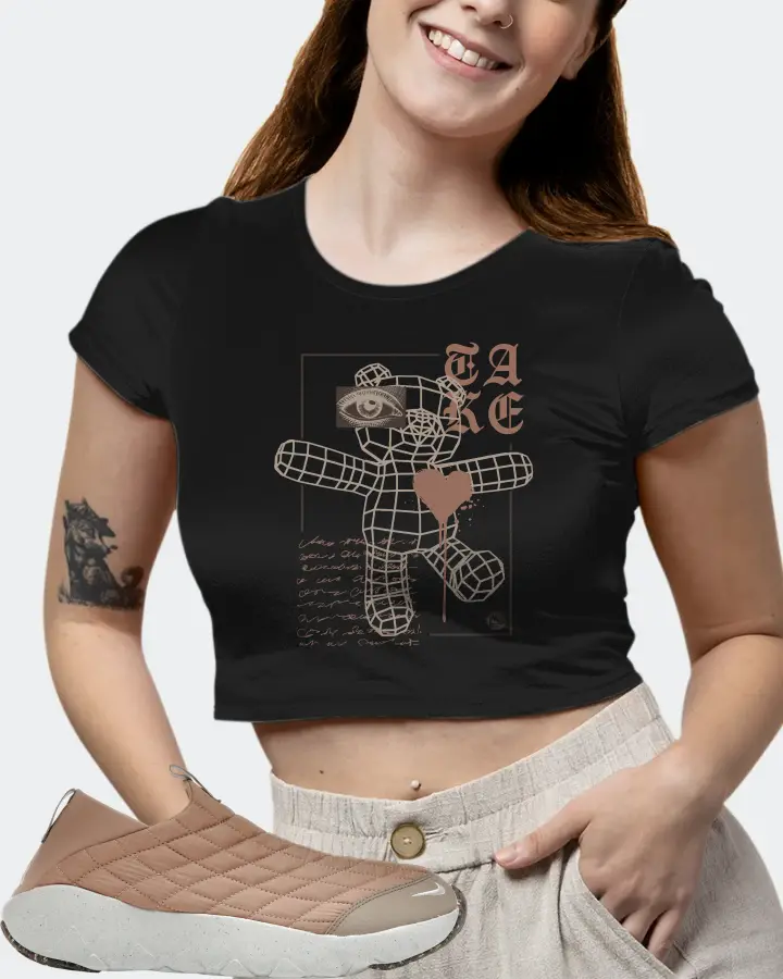 Nike ACG Moc 3.5 Sneaker Matching Black Crop Top (TAKE) - View 7